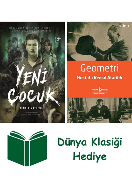 Yeni Çocuk + Geometri + Dünya Klasiği Hediye