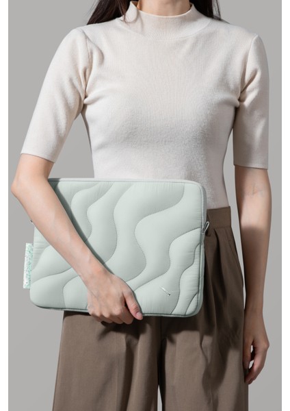 Terra Serisi 15" Açık Mavi Notebook Kılıfı - A27E3T1