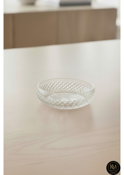 28CM Karizma Meyvelik Sunumluk Lüks Kesme Kristal