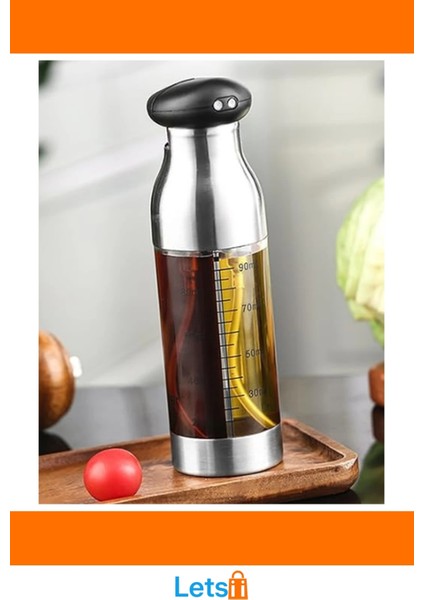 Çift Ölçekli Paslanmaz Çelik Yağ ve Sirke Sprey Şişesi 90 ml indirimleri