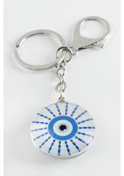 Nazar Cam Anahtarlık