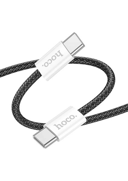 Hoco X104 60W Type-C To Type-C Hızlı Data ve Şarj Kablosu 1M-(5775) - ?46?51E7-5G5646