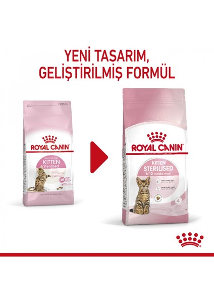 Sterilised Kısırlaştırılmış Yavru Kediler Için Kuru Kedi Maması 2