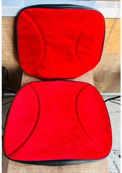 Massey Ferguson 240 Traktör Desenli Branda ve Düz Kırmızı Koltuk Kılıfı Takım modelleri