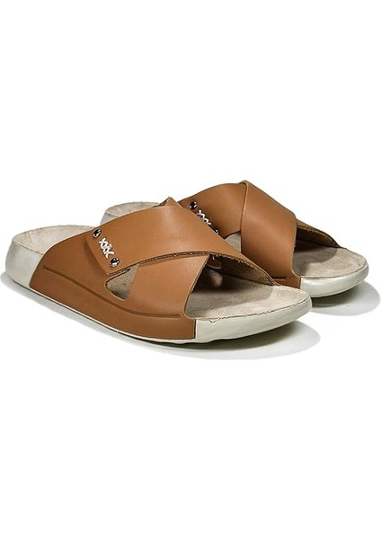 Kadın Çapraz Bantlı Hakiki Deri Terlik fırsatları