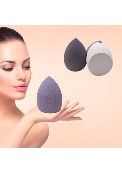 Kutulu 3’lü Makyaj Süngeri + Profesyonel Makyaj Fırçası Seti – Fondöten, Kapatıcı ve Allık Için Beauty Blender Seti
