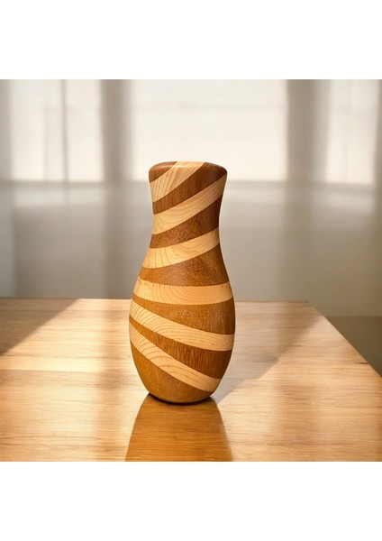 🌿 El Yapımı Ireko ve Çam Ağacından Ahşap Vazo fiyatları