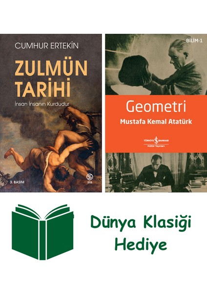 Zulmün Tarihi + Geometri + Dünya Klasiği Hediye