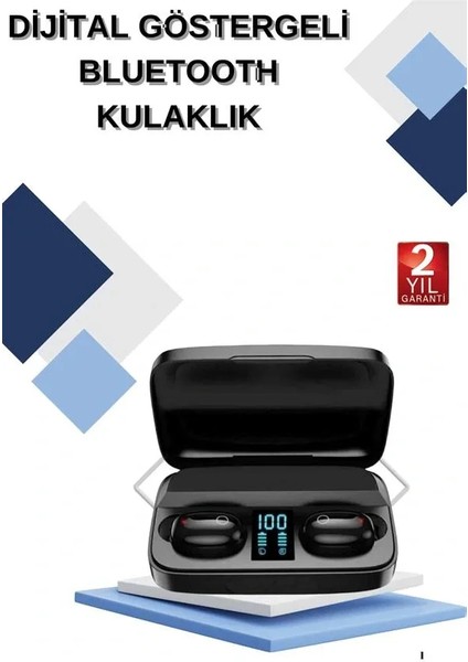 Dijital Göstergeli Bluetooth Kulaklık Kablosuz Tws Stereo Bluetooth 5.0 fiyatları