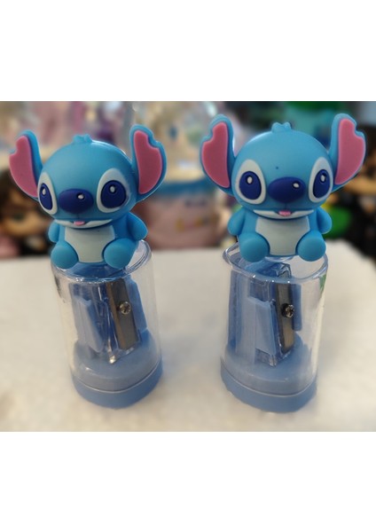 Stitch Figürlü Kapaklı Kalemtraş 2 Adet AD14448