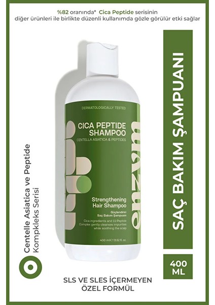 Cica Peptit Onarıcı ve Güçlendirici Şampuan 400 ml