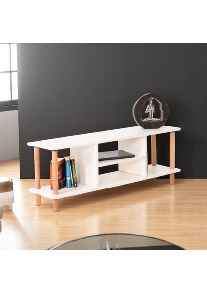 Pia Tv Sehpası Beyaz