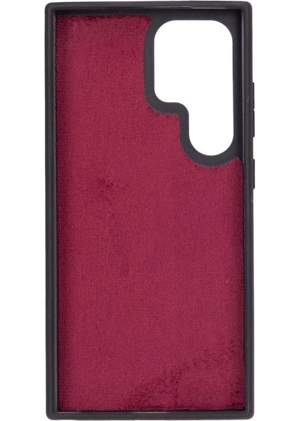 Samsung Galaxy S24 Ultra Uyumlu Deri Arka Kapak Gül Kurusu fiyatları