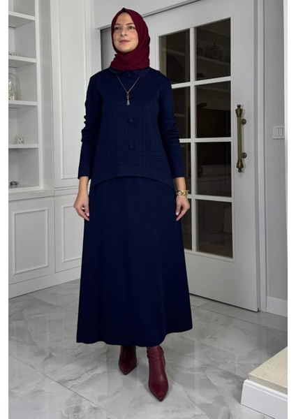 Kumsal Triko Takım Lacivert