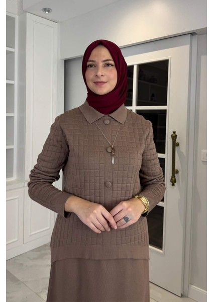 Kumsal Triko Takım Sütlü Kahve fiyatları