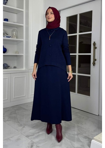 Kumsal Triko Takım Lacivert