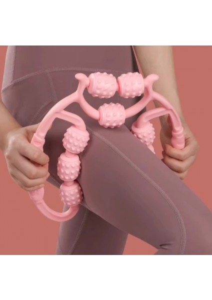 Selülit Masaj Aleti 9 Tekerlekli Lenf Drenaj Rulosu (4887) indirimleri