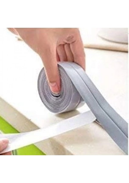 GRİ Su Sızdırmaz Lavabo Kenar Bandı (KUTUSUZ) (3.2m) (4887) fiyatları