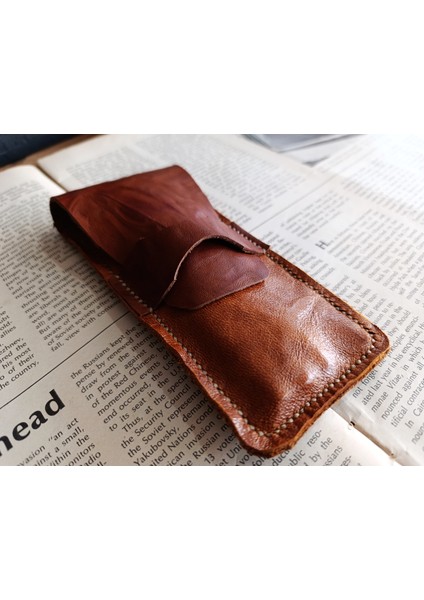 Crazy Gerçek Deri Özel Kalemleriniz Için Kalemlik ( 3*4 Kalem Için ) 28 cm \ 8 cm Büyük Boy NLU10 fiyatları