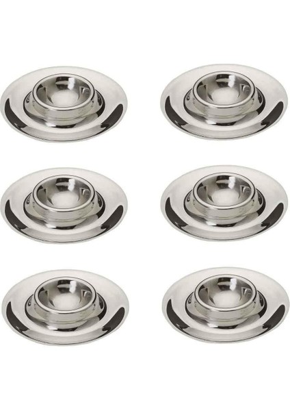 Paslanmaz Çelik 6'lı Yumurtalık - Yumurta Tutucu