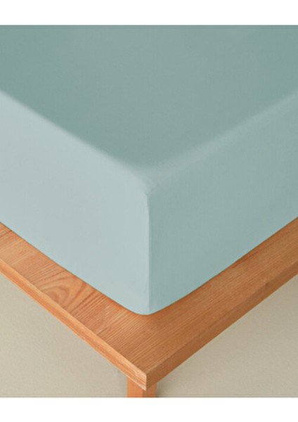 Novella Premium Soft Cotton Tek Kişilik Lastikli Çarşaf 100X200 cm Açık Mavi fiyatları