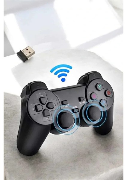 Game Stick 2000 Oyunlu 2.4g Kablosuz Çift Kol Yüksek Hassasiyetli Wireless