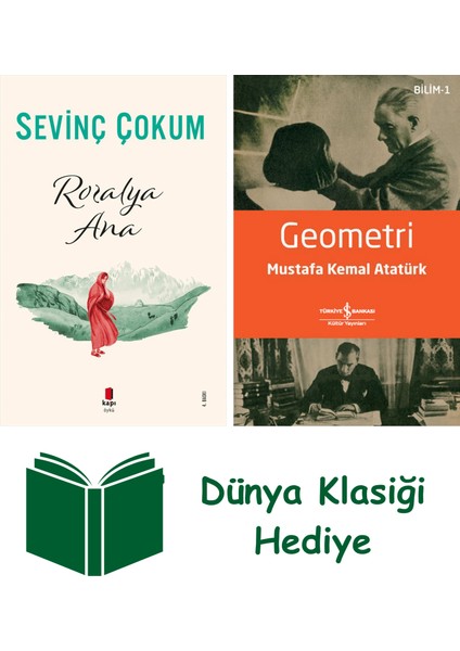 Rozalya Ana + Geometri + Dünya Klasiği Hediye