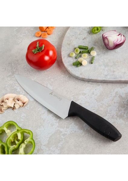 Primo Şef Bıçağı Siyah 19 cm