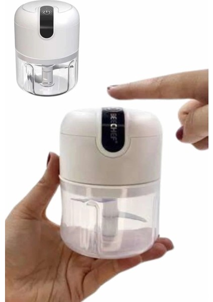 Mini El Rondosu Şarjlı Doğrayıcı Taşınabilir Rondo Blender 250 ml fırsatları