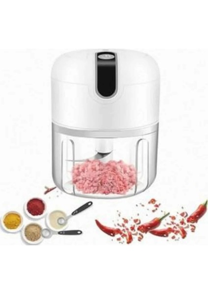 Mini El Rondosu Şarjlı Doğrayıcı Taşınabilir Rondo Blender 250 ml indirimleri