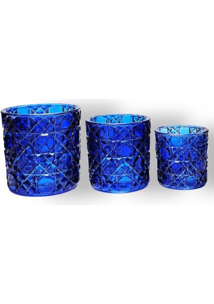 El Yapımı Kristal Mumluk Takımı 3'lü fiyatları