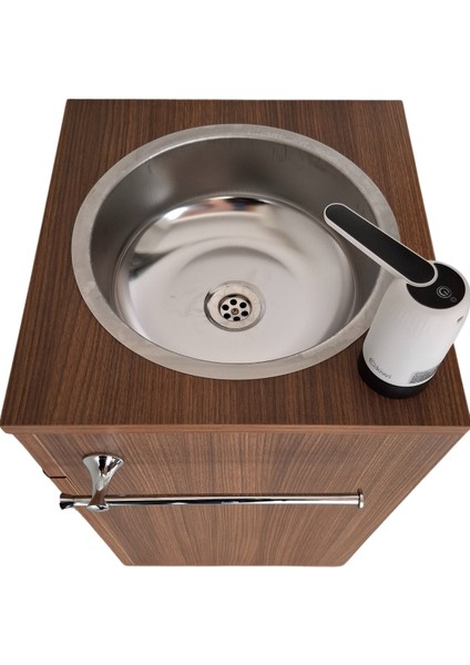 Ftr-Dyt-Psg Ahşap Seyyar Lavabo