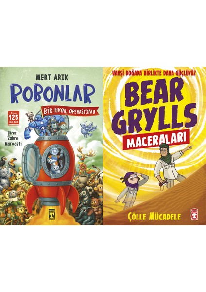 Robonlar 2 Bir Hayal Operasyonu (Mert Arık) ve Çölle Mücadele - Bear Grylls Maceraları