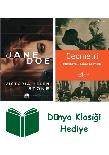 Jane Doe + Geometri + Dünya Klasiği Hediye