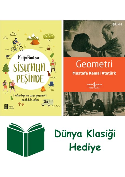 Sisu'nun Peşinde + Geometri + Dünya Klasiği Hediye