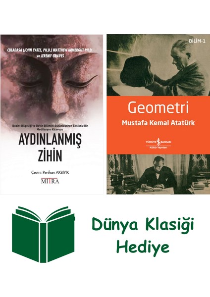 Aydınlanmış Zihin + Geometri + Dünya Klasiği Hediye