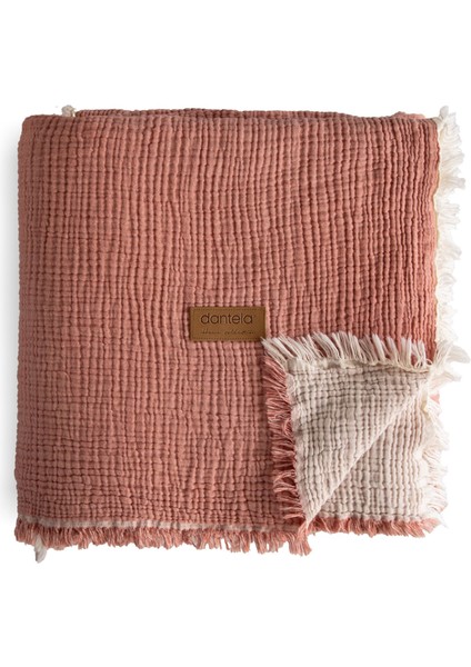 Camino Müslin 4 Katlı Yatak Örtüsü - Brick modelleri