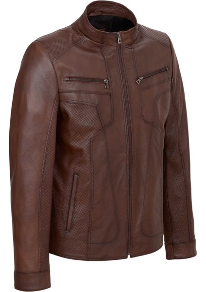 Taba Hakiki Deri Erkek Hakiki Deri Mont - E24KDM310574-R46 fiyatları