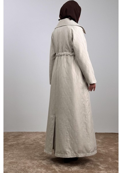 Kapitone Trençkot - Bej fırsatları