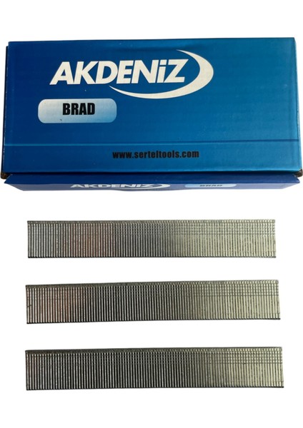 F20 1820 Başlı Brad Çivi 5000 Adet (Süpürgelik ve Parke Vs.için)
