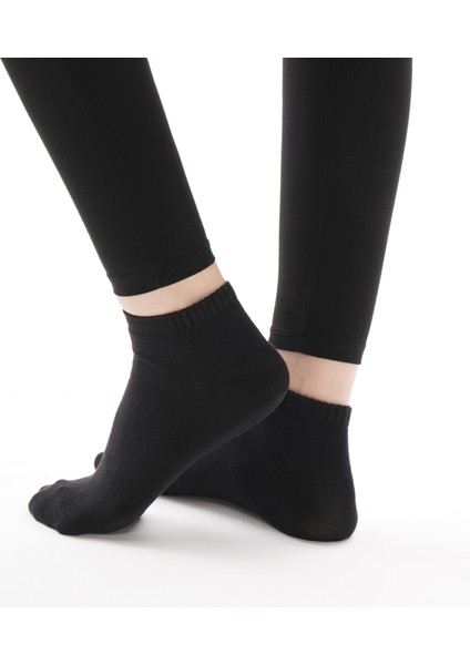 3'lü Siyah Kadın Çorap modelleri
