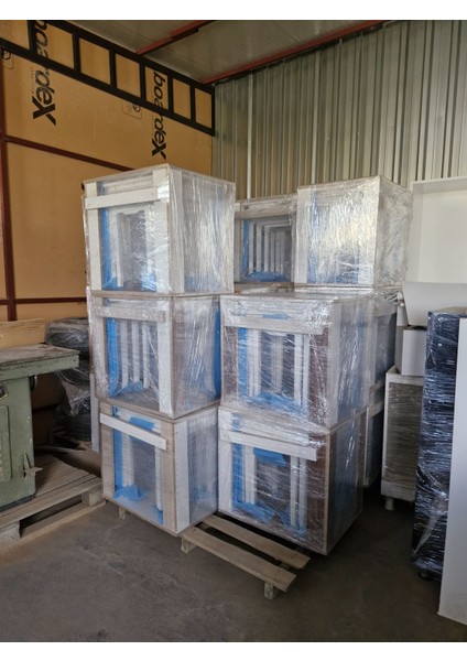 Çin 4lü Zigon Sehpa Lake Beyaz indirimleri