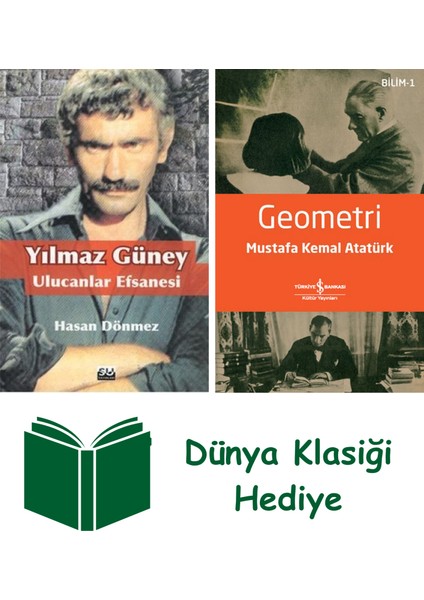 Yılmaz Güney Ulucanlar Efsanesi + Geometri + Dünya Klasiği Hediye