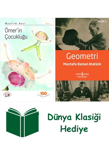 Ömer'in Çocukluğu + Geometri + Dünya Klasiği Hediye