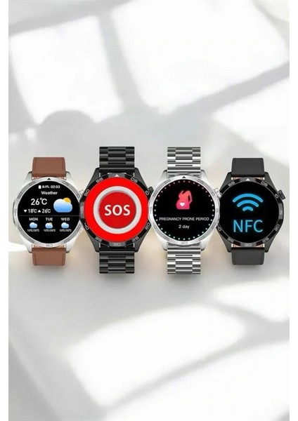 Akıllı Saat Bildirim Görme Sesli Görüşme Çoklu Kordon Gps Takibi fırsatları