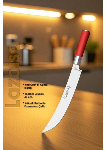 Red Craft Serisi Mutfak Bıçak Vodo Şef Bıçağı Et Ekmek Sebze Salata Şef Bıçağı Hds-41 fiyatları