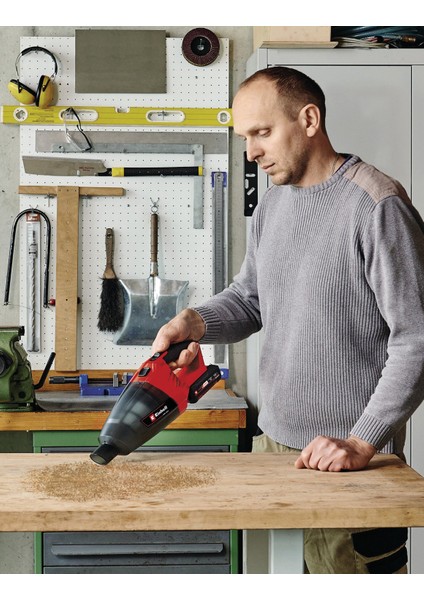 TE-VC 18 Li - Solo, Akülü Süpürge ve Einhell 18V 4 Ah PXC Starter Kit