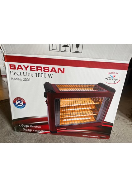 Bayersan 3001 Elektrikli Isıtıcı modelleri