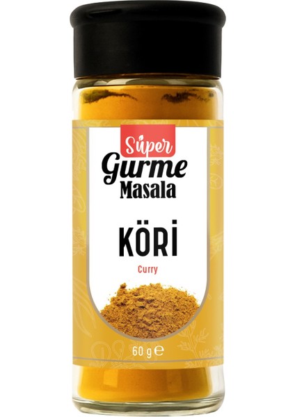 Köri 60 gr – %100 Doğal, Katkısız, Cam Tuzluklu Ambalajda - Curry (Menşei; Hindistan)