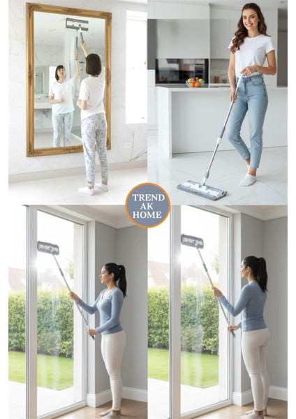 Lüx Mandallı Mop Paspas ( Sap Dahil Değildir )